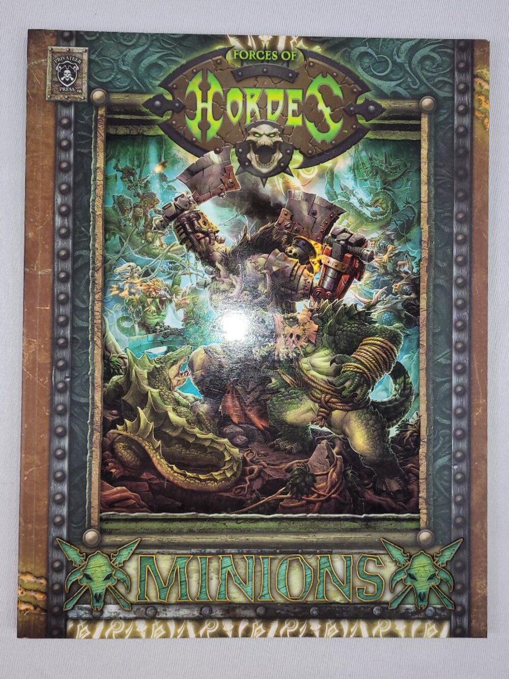 Forces of Warmachine Hordes Minions Handbook RPG Softcover Game Book Manual